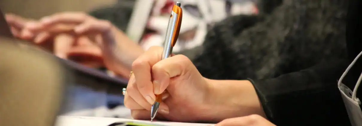 people taking notes