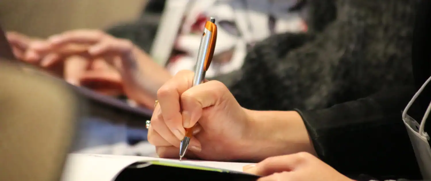 people taking notes