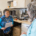 Integrated care team members interacting