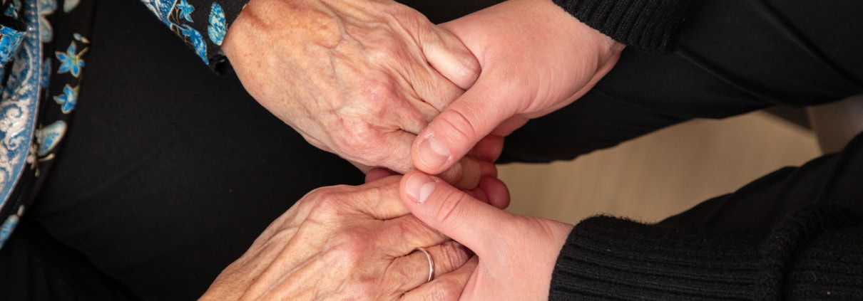 People holding hands
