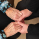 People holding hands